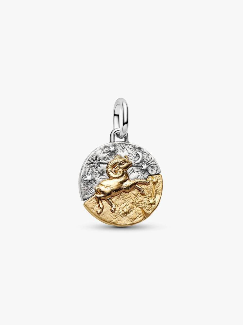 Pandora Aries Zodiac Medallion Charm